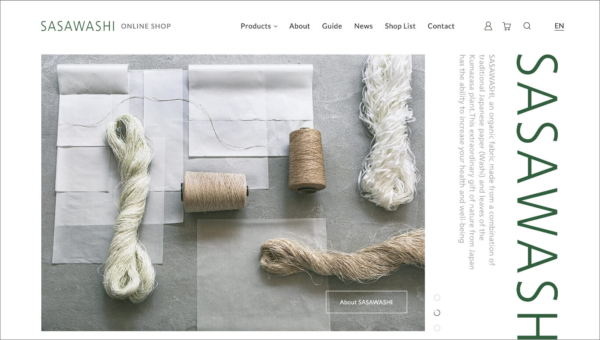 SASAWASHI ONLINE SHOP
