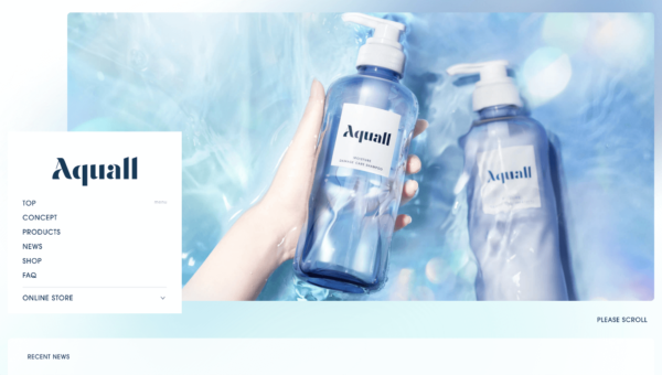 Aquall 公式サイト